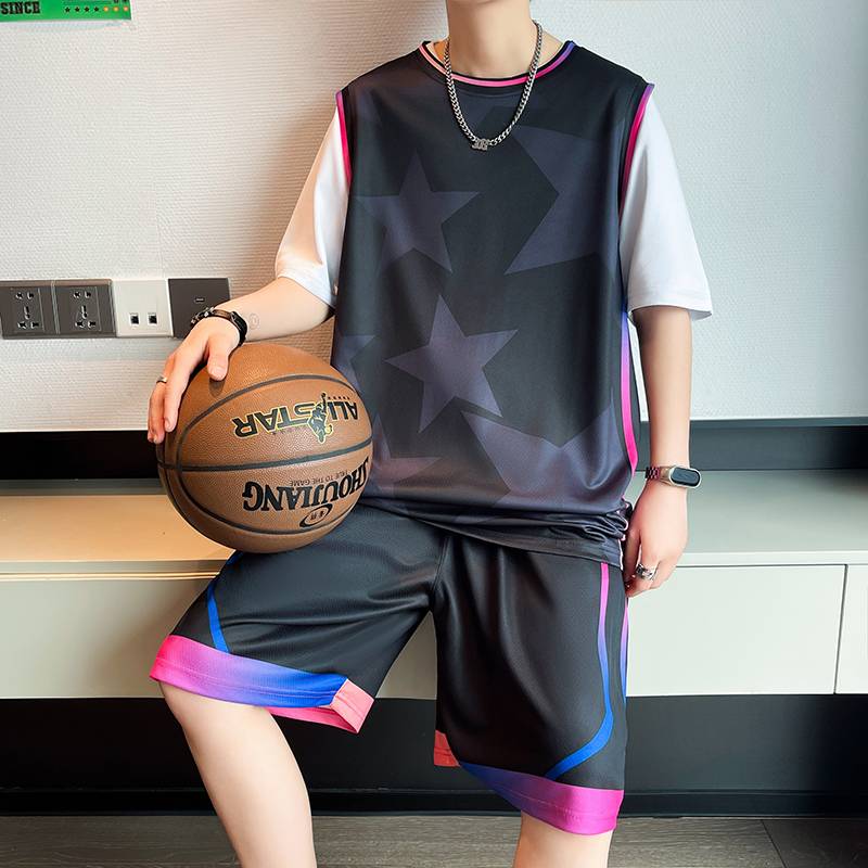 HGHG-B008 black (top+shorts)
